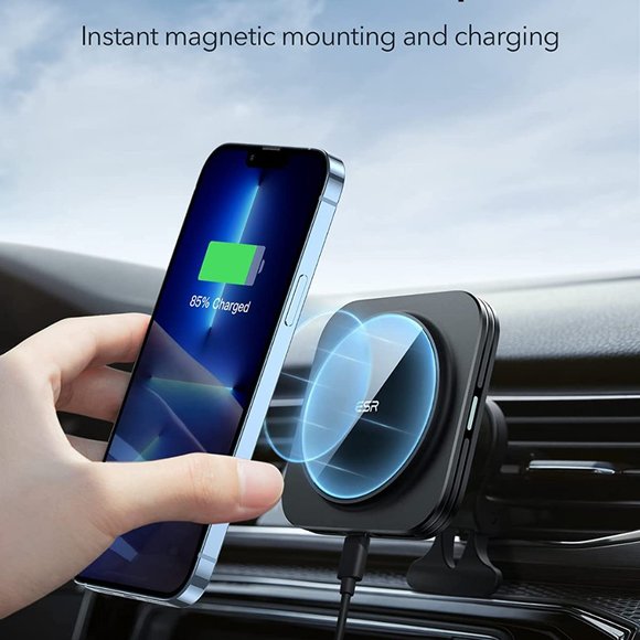 HALOLOCK Other - ESR Magnetic Wireless Car Mount Charger HaloLock